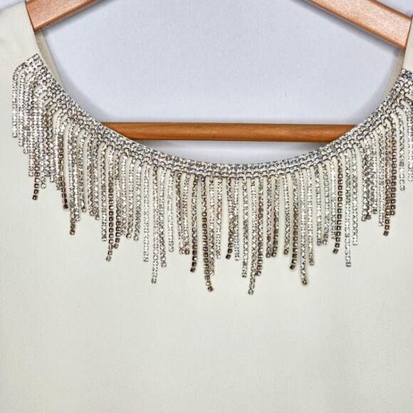 Art 365 Marella Fulvia Jeweled Necklace Dress - Picture 3 of 6